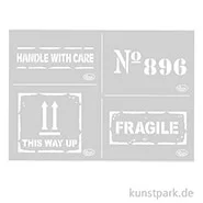 Artikelbild des Artikels “Viva Decor Universal-Schablone A4 - Fragile “