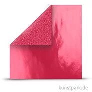 Artikelbild des Artikels “Vivi Gade Designpapier mit Glitzer - Rot, 30,5x30,5 cm, 2 Blatt “