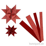 Artikelbild des Artikels “Vivi Gade Flechtstreifen mit Glitzer-Lackoberfläche - Rot, 40 Stück “