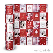 Artikelbild des Artikels “Vivi Gade Geschenkpapier - Weihnachtsmotive Nostalgie, Breite 50 cm, 100 Meter “