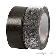 Artikelbild des Artikels “Vivi Gade Motiv-Klebeband Washitape 15 mm - Set mit 2x5 m Schwarz “