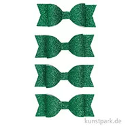 Artikelbild des Artikels “Vivi Gade Schleifen aus Glitzer-Papier, 4 Stück Grün“