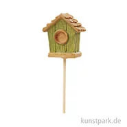 Artikelbild des Artikels “Mini Vogelhäuschen zum Stecken, 3,5 cm, 2 Stück “