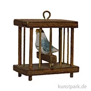 Artikelbild des Artikels “Mini Vogelkäfig mit Vogel 4 cm “