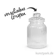 Artikelbild des Artikels “Vorratsglas gerillt mit Deckel, Durchmesser 11 cm “