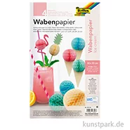 Artikelbild des Artikels “Wabenpapier Pastell, 20 x 33 cm, 4 Blatt farbig sortiert “