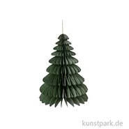 Artikelbild des Artikels “Wabenpapier Tannenbaum mit Hänger, Grün, 20 cm, 1 Stück “