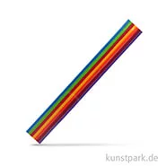 Artikelbild des Artikels “Wachs-Zierstreifen Regenbogen, 2 mm x 23 cm, 14 Stück “
