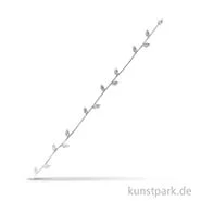 Artikelbild des Artikels “Wachsborte Ranke, 21 cm, 2 Stück Silber“