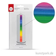 Artikelbild des Artikels “Wachsfolie - Regenbogen Querstreifen, 20x10 cm, 1 Stück “