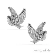 Artikelbild des Artikels “Wachsmotiv - Taube, 2,2x2,7 cm, 1 Paar Silber“