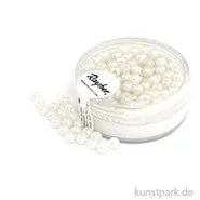 Artikelbild des Artikels “Wachsperlen Weiß Weiss | 4 mm - 150 Stück“