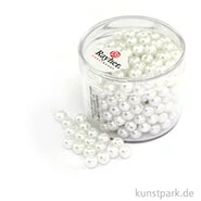 Artikelbild des Artikels “Wachsperlen Weiß Weiss | 5 mm - 300 Stück“
