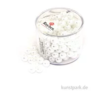 Artikelbild des Artikels “Wachsperlen Weiß Weiss | 6 mm - 170 Stück“