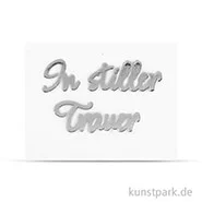 Artikelbild des Artikels “Wachsschrift - In stiller Trauer, Silber, 1 Stück “