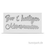 Artikelbild des Artikels “Wachsschrift - Zur 1. Heiligen Kommunion, 1 Stück Silber“