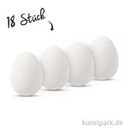 Artikelbild des Artikels “Wachtelei aus Kunststoff, 4 cm, 18 Stück - weiß “