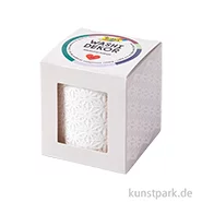 Artikelbild des Artikels “Washi-Dekor-Tape, Blüten Muster Weiß, 50 mm, 5 m Rolle “