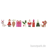 Artikelbild des Artikels “Washi-Sticker - Christmas is in the Air, 10 Designs. 200 Stück “