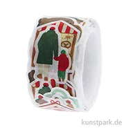 Artikelbild des Artikels “Washi Sticker - Weihnachtsmarkt, 200 Aufkleber “