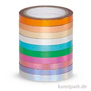 Artikelbild des Artikels “Washi-Tape Hotfoil - Irisierend, 5 mm, 10er Set, je 5 m “