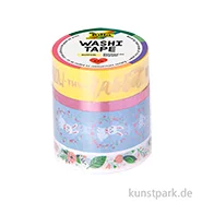Artikelbild des Artikels “Washi-Tape Hotfoil - FOLLOW THE RABBIT, 4er Set, je 5 m “