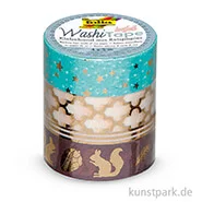 Artikelbild des Artikels “Washi-Tape Hotfoil - GOLD III, 4er Set, je 5 m “