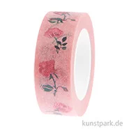Artikelbild des Artikels “Washi Tape Rosen, 15 mm, 10 m Rolle “