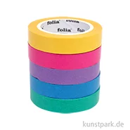 Artikelbild des Artikels “Washi-Tape Set - BASIC Colours, 10 mm, 5 Rollen, je 10 m “