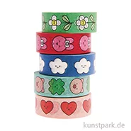 Artikelbild des Artikels “Washi Tape Set - Chingu, 5 Stück, je 10 m “