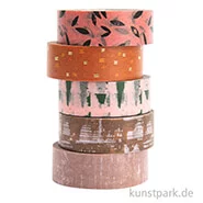 Artikelbild des Artikels “Washi Tape Set - Nature Matters Struktur, 5 Stück, je 10 m “
