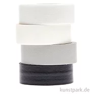 Artikelbild des Artikels “Washi Tape Set - Schwarz & Weiß, 4 Stück, je 10m “