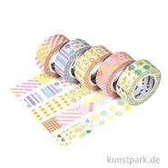 Artikelbild des Artikels “Washitape - Patchwork, 5er Set, 10 m “
