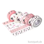 Artikelbild des Artikels “Washitape - Tropic-silber, 5er Set, 10 m “