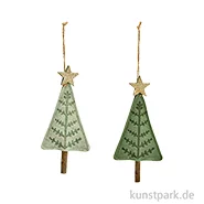 Artikelbild des Artikels “Weihnachtshänger Tannenbaum aus Filz, Grün, Sortiert, 8 x 14 x 2 cm “