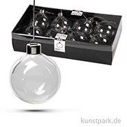 Artikelbild des Artikels “Weihnachtskugel aus Glas, Durchmesser 5,9 cm, 8 Stück “