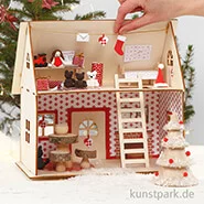 Artikelbild des Artikels “Weihnachtsmann-Haus Materialset mit umfangreichem Zubehör “