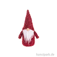 Artikelbild des Artikels “Weihnachtswichtel Figur, Plüsch, Rot, 12 x 7,5 x 23 cm “