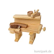 Artikelbild des Artikels “Mini Werkbank aus Holz 9,5 cm “
