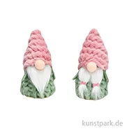 Artikelbild des Artikels “Wichtel aus Textil, Grün / Pink, Sortiert, 7 x 13 x 7 cm “