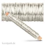 Artikelbild des Artikels “Wickeldraht 0,5 mm 50 Meter 100 g | Silberfarben“