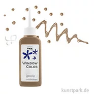 Artikelbild des Artikels “KREUL Window Color Glasmalfarbe 80 ml Einzelfarbe | Hellbraun“