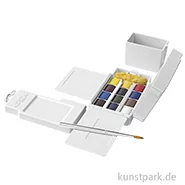Artikelbild des Artikels “Winsor & Newton Aquarell Field Box mit 12 halben Näpfen “