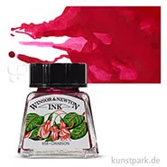 Artikelbild des Artikels “Winsor & Newton Drawing Ink, 14 ml Einzelfarbe | Karmesin“