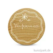 Artikelbild des Artikels “Woodies Stempel - Wir feiern am “