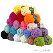 Artikelbild des Artikels “XXL Set - Wolle aus 100 % Polyacryl, 80 m, 20 x 50 g sortiert “