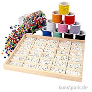 Artikelbild des Artikels “XXL Set - Bastelmaterial für Buchstaben-Armbänder “
