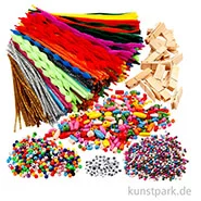 Artikelbild des Artikels “XXL Set - Bastelmaterial für Pfeifenreiniger-Figuren für ca. 20 Personen “