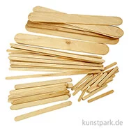 Artikelbild des Artikels “XXL Set - Eisstiele zum Basteln, Holzstäbchen in 4 Größen, 4250 Stück “