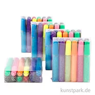 Artikelbild des Artikels “XXL Set - Glitzerkleber in bunten Farben, 60 x 10 ml “